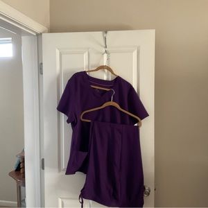 Purples scrubs